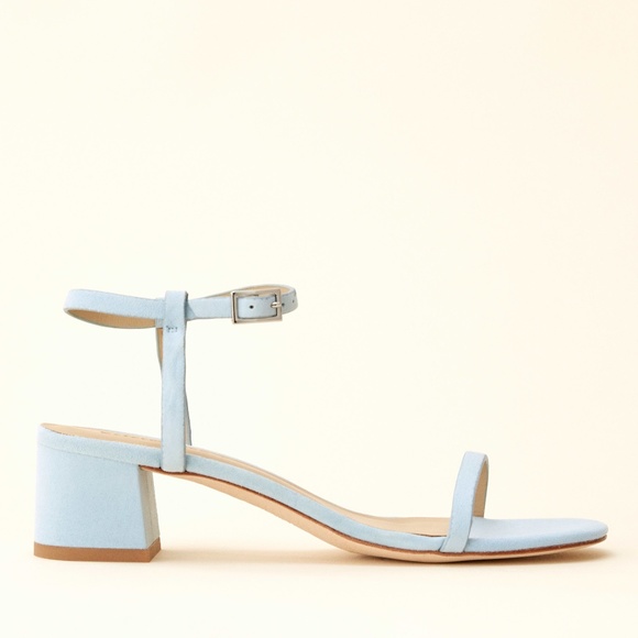 REFORMATION Mallory Sandal Blue - Picture 2 of 8